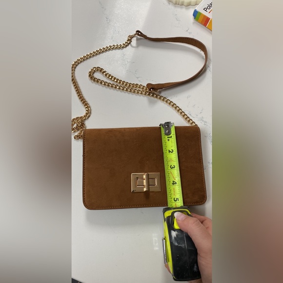 Brown purse with strap - Picture 3 of 6